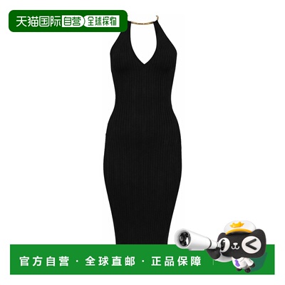 ELISABETTA FRANCHI 女士吊带连衣裙 AM16S61E2110BLACK