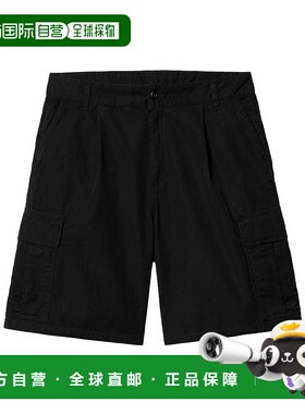 CARHARTT WIP 女士短裤 I03556689GD AW2025 黑色 Cole Cargo 短