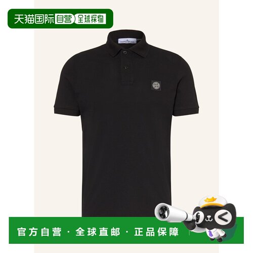 STONE ISLAND 男士T恤 100323306613000 CO 黑色 Slim-Fit Pique