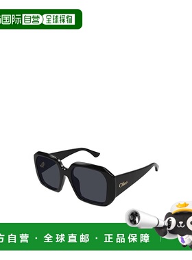 CHLOÉ 女士太阳镜 CH0300S001 SS2025 黑色 全框太阳镜