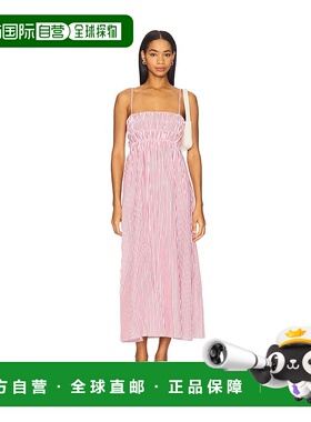 1h可退 潮奢 FAITHFULL THE BRAND 女士 Nica 中长连衣裙 FF3947R