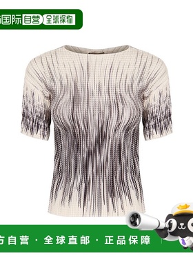 HERNO 女士T恤 TS000006D127249394 SS2025 白色 Herno Gathered