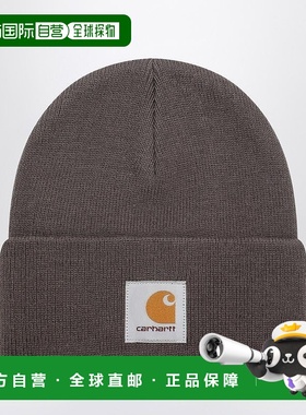 CARHARTT WIP 男士帽子 AW2025 I020222PL33CXX 灰色针织帽