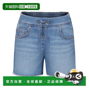 C20468Z04 女童牛仔裤 SS2025 蓝色 1h可退 松紧腰牛仔短裤 CHLOÉ