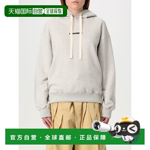 JIL SANDER 女士卫衣 J40GU0123J20010052 CO绿色帽衫