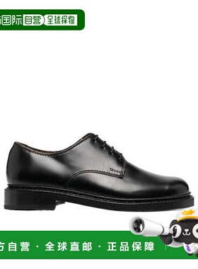 OUR LEGACY 女士芭蕾乐福鞋 M1937UPBLBLACK CO 黑色 LEATHER STI