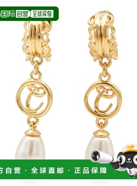 CHLOÉ 女士耳饰 CH26SJE02BGL7ZN SS2026 金色 吊坠耳环
