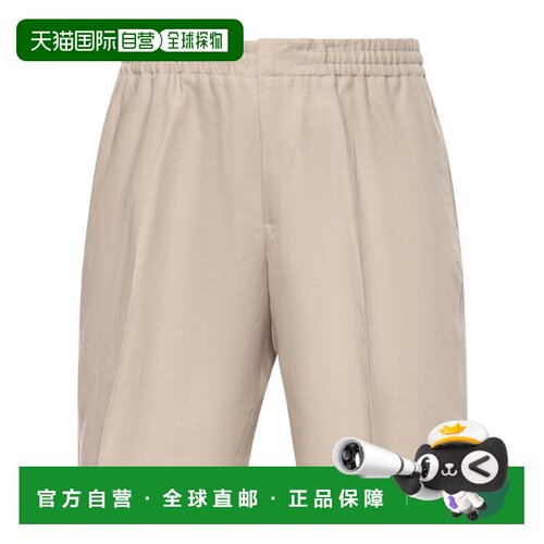 Z ZEGNA 男士短裤 UHI35A3TB14412 SS2026 花色 松紧腰短裤