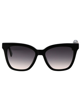 LONGCHAMP 女士眼镜 LO696S001 SS2025 黑色 Sunglasses