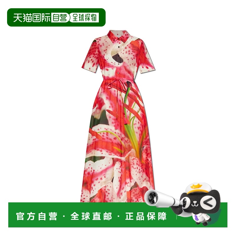 1h可退 TORY BURCH 女士连衣裙 1711360651 AW2025 红色 Dress wi