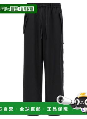 Y-3 男士休闲裤 JX7275BLACK AW2025 黑色 WOOL BLEND PANTS卫裤