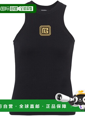 BALMAIN 女士衬衫 CF1EB045BC49EAD SS2025 黑色