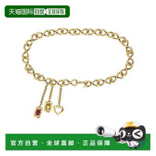 Laurent Saint 圣罗兰 女士 828743J16 1h可退 镀金树脂腰链 潮奢