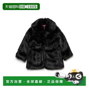 AW2023 DQ1905D0A51DQ900 黑色 男童大衣 DSQUARED2
