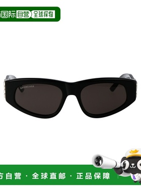 1h可退 BALENCIAGA 女士眼镜 BB0095S018 SS2025 黑色