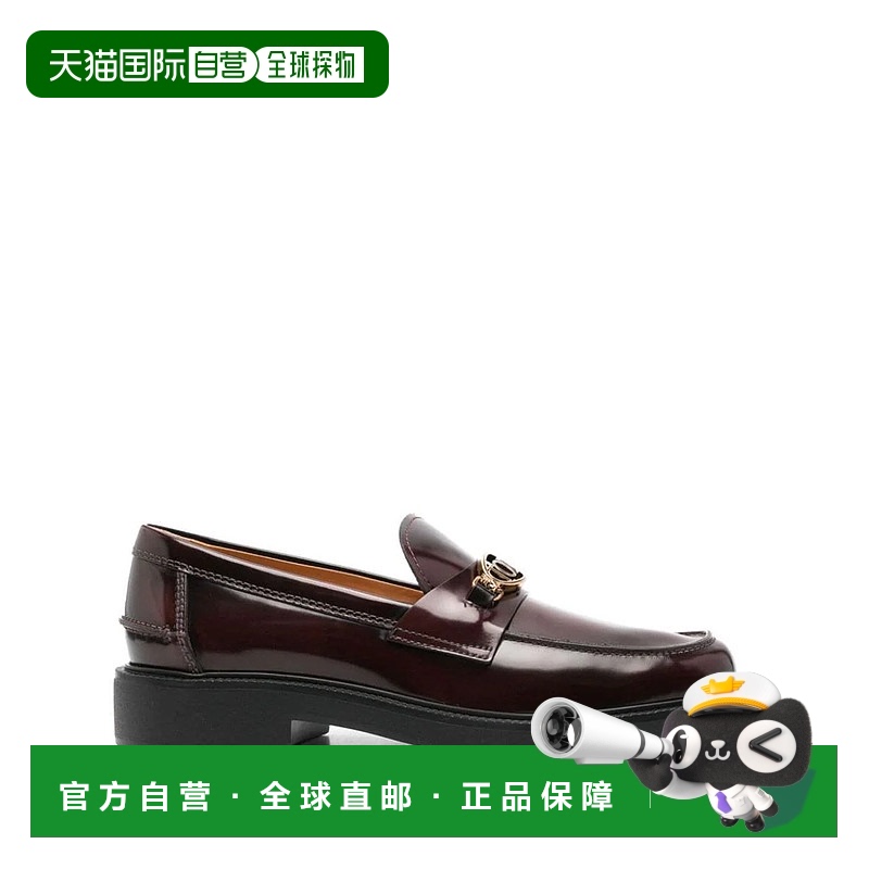 1h可退 TOD'S 女士芭蕾乐福鞋 XXW20L0IM70SHA-0 AW2024 黑色