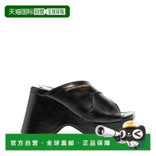 Wang 亚历山大 王 1h可退 Float Alexander 女士 交叉带坡跟 潮奢