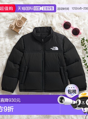 THE NORTH FACE 男童夹克 NF0A82TSGOF AW2025 黑色北面羽绒