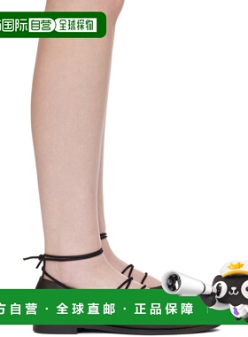 1h可退 潮奢 Mfpen 女士 棕色 Laced 芭蕾鞋 FW325001单鞋