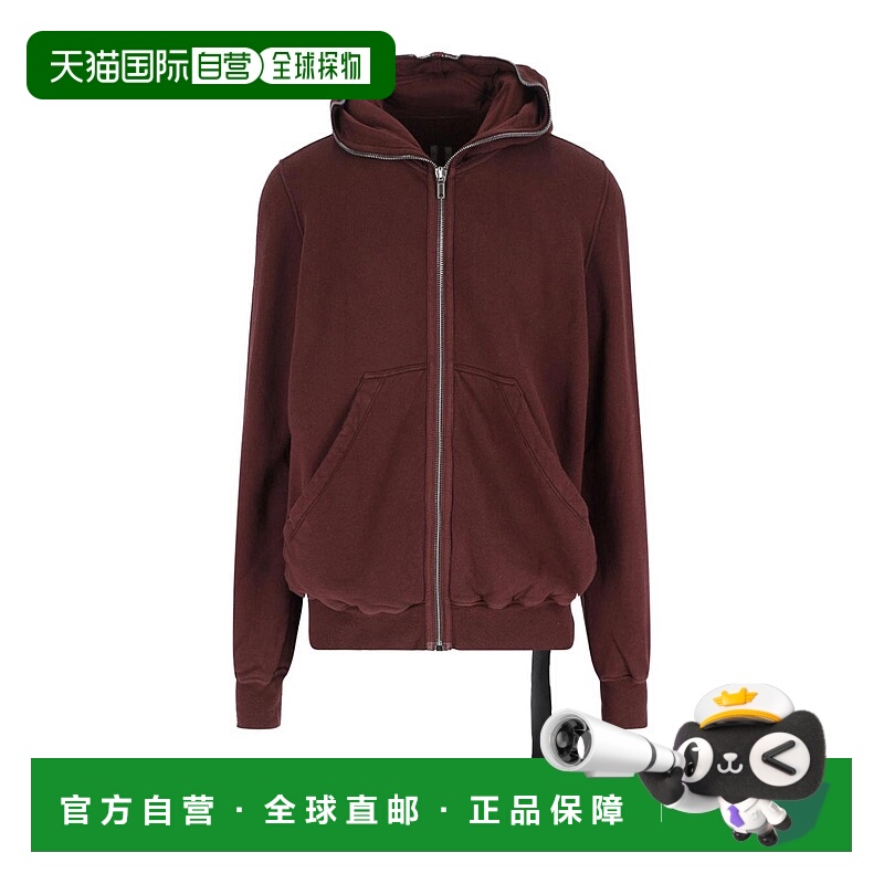 1h可退 RICK OWENS 男士卫衣 DU02E7283FSL43 AW2025 红色