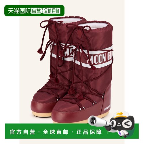 MOON BOOT 女士雪地靴 100165297818000 CO 红色 Moon boots ICON