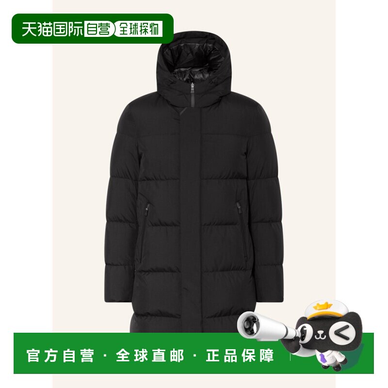 HERNO 男士夹克 100133152213000 CO 黑色 Down parka图片
