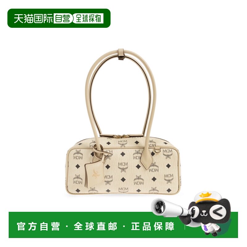 MCM 女士斜挎包 MWSGATA010I8 AW2026 乳白色 'Aren' bag单肩包