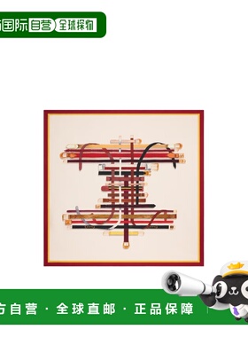 CELINE 女士围巾 2AW902R93GGT7 SS2026 白色 方形丝巾