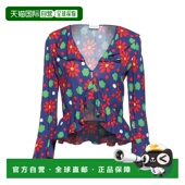 Laurent 潮奢 1h可退 上衣 Saint 女士 舒适时尚 圣罗兰 blue蓝色