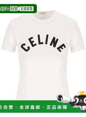 CELINE 女士T恤 RX0JK140701OB SS2026 白色