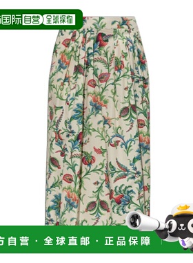 1h可退 ETRO 女士半身裙 WRFA011299SA5R9X0803 SS2026 花色a字裙