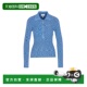 女士T恤 Blue K2564745 GANNI AW2025 蓝色 Spacedyed Polo