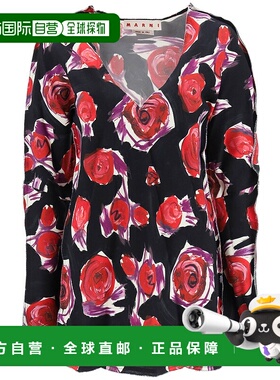 MARNI 女士衬衫 CAMA0486A0UTV908SRN99 黑色 AW2022长袖