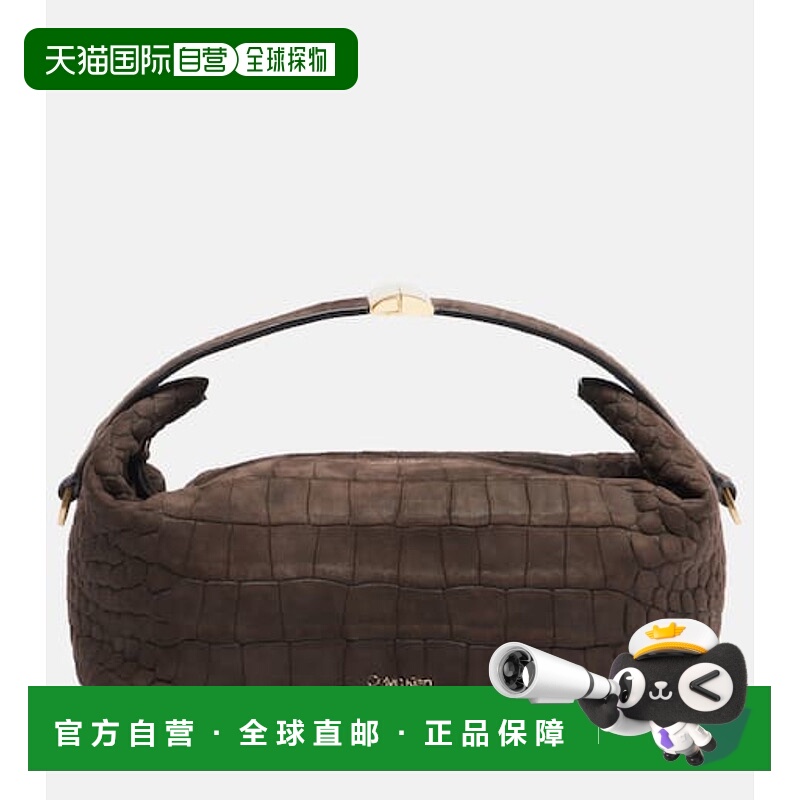 1h可退 潮奢 Calvin Klein Collection 女士 Andy 小号皮革肩包