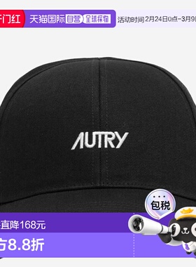 AUTRY 男士帽子 ACPU063KBASEBALLBLACK SS2026 黑色