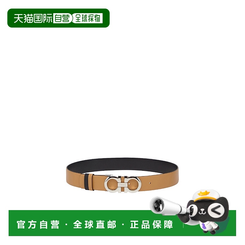 1h可退 SALVATORE FERRAGAMO 女士腰带 23A564771048 AW2024双面