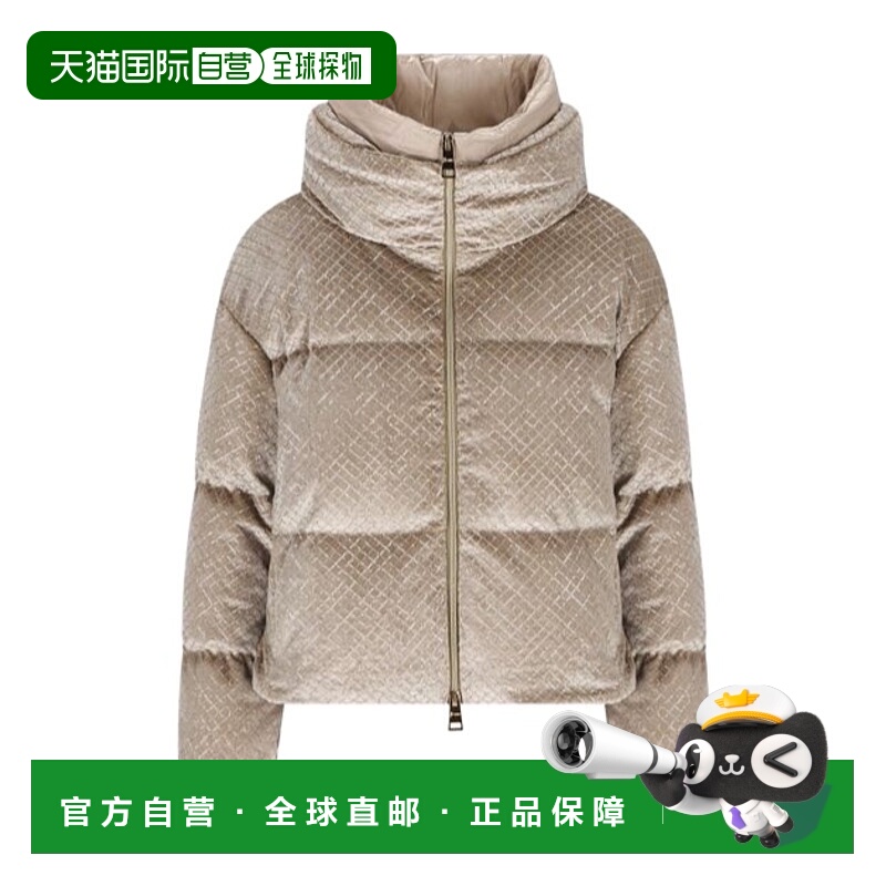 1h可退 HERNO 女士外套 PI002161D127511985 AW2025 花色 连帽羽