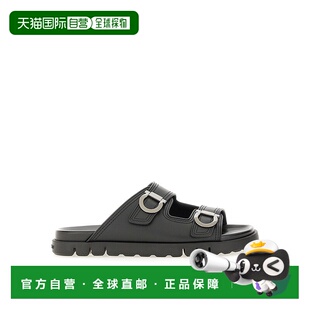 男士 FERRAGAMO 凉鞋 774E14 黑色 1h可退 AW2025 SALVATORE