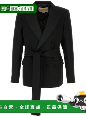 VALENTINO 男士夹克 8V3CEGG5AK80NO SS2026 黑色 GIACCA