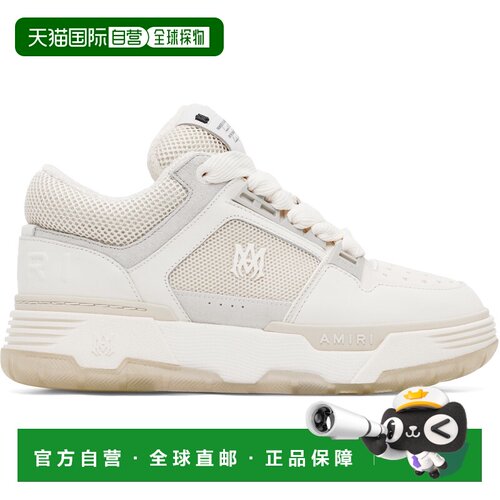 AMIRI 男士 灰白色 MA-1 运动鞋 AMFOSR1048271Alabaster