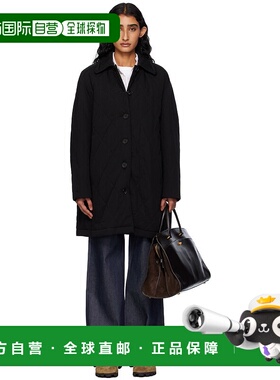1h可退 潮奢 A.P.C. 女士 黑色 Malia 大衣 COHIUF01560
