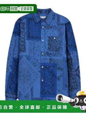 1h可退 奢淘 Kenzo 印花衬衫 男 FC55CH4019P5.