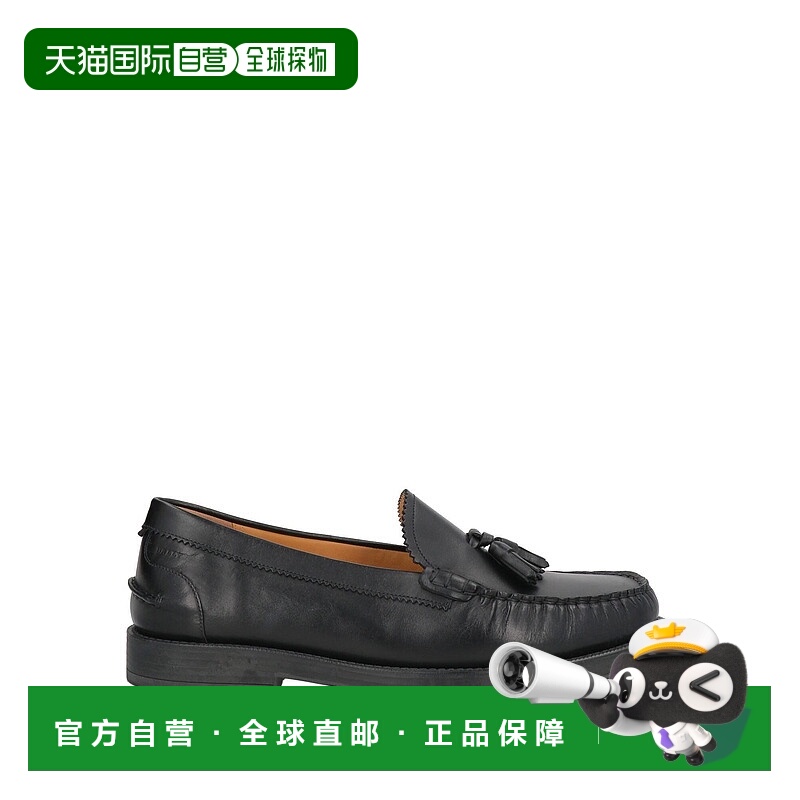 1h可退 潮奢 Bally 巴利 男士 乐福鞋 black黑色 舒适时尚