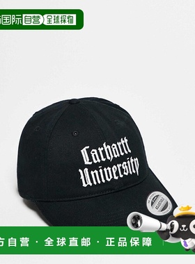 1h可退 潮奢 CARHARTT WIP 女士 schooling 棒球帽(黑色)