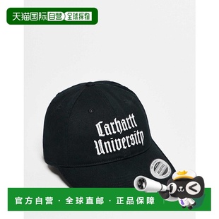 1h可退 潮奢 CARHARTT WIP 女士 schooling 棒球帽(黑色)