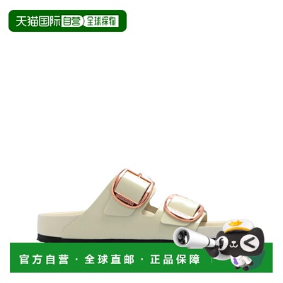 BIRKENSTOCK 女士凉鞋 1027850HIGHSHINEECRU SS2025