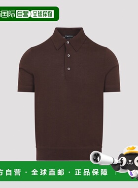 TOM FORD 男士POLO衫 KPS039YMK073ECN SS2026 棕色