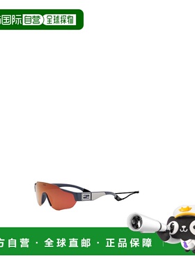 FENDI 男士眼镜 FE40088UY90C  AW2025橙色太阳镜