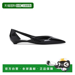 AW2024 1F732NFD0150550002 黑色普拉达 女士芭蕾乐福鞋 PRADA
