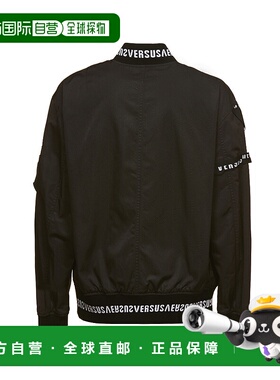 VERSACE 男士夹克 BU50424BT10674B1008 SS2021 黑色外套